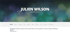 Desktop Screenshot of julienwilson.com